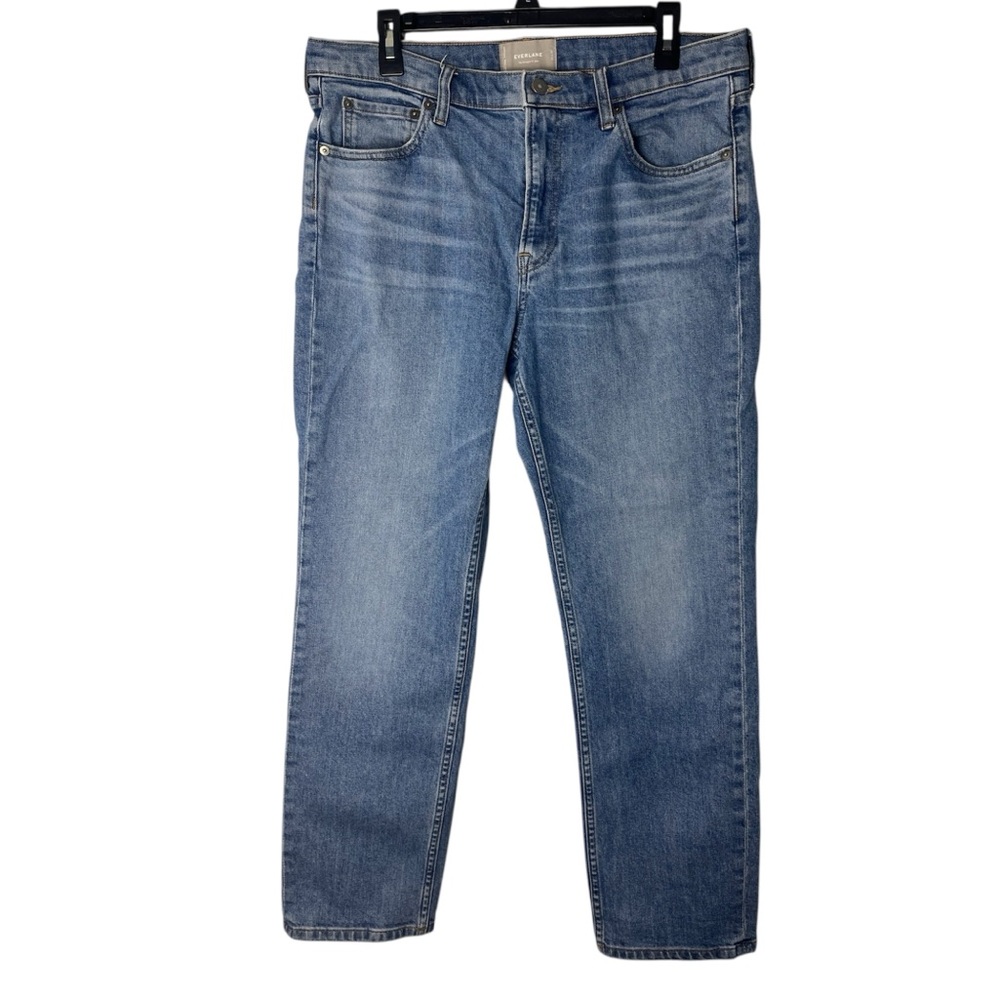 Everlane Men's The Straight Fit Jeans Medium Wash